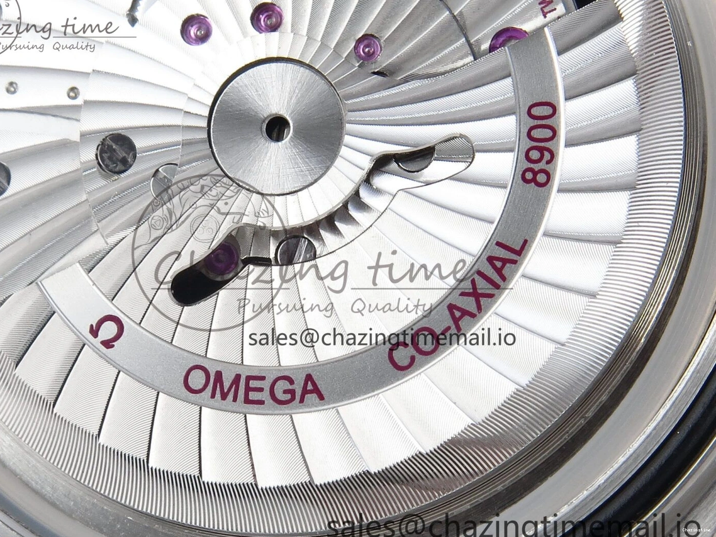 0425 Neat Seamaster Planet Ocean 600M 43.5mm SS SCF 1:1 Best Edition Blue Dial on SS Bracelet A8900 Super Clone 7684